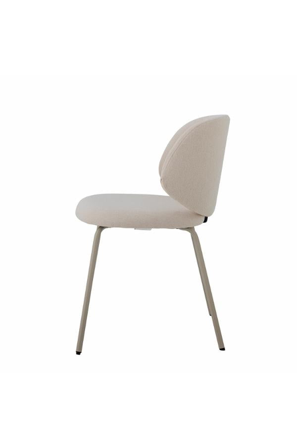 Bloomingville, Ponte Matstol, Grå, Polyester L53xH77xB55 cm, 2-pack