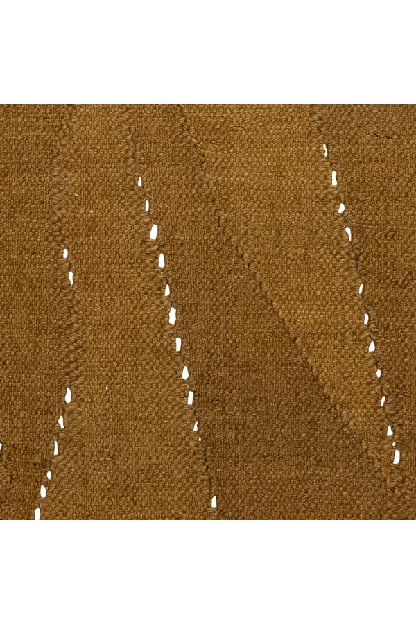 Bloomingville Zola Matta, Brun, Ull L200xB140 cm