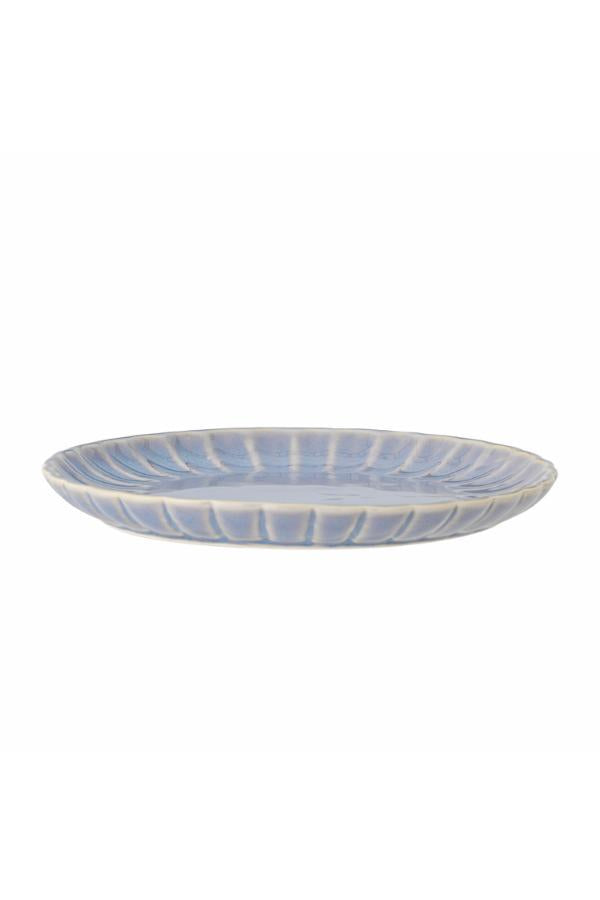 Bloomingville Latina Tallrik, Blå, Stengods D20xH2 cm, 6-pack