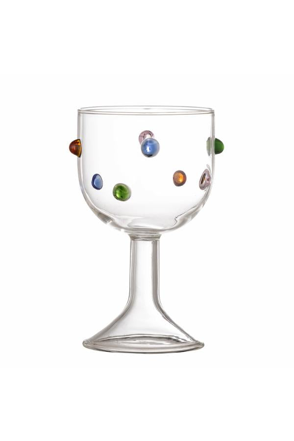 Bloomingville Thalia vinglas, klart, glas D7,5xH13,5 cm, 4-pack