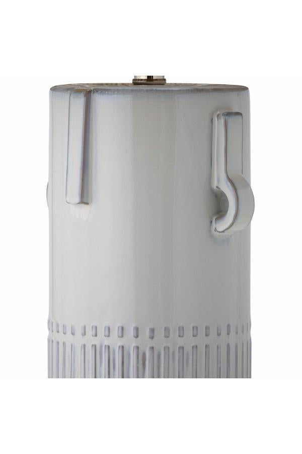 Bloomingville Rama Bordlampa, Vit, Stengods D40,5xH66 cm