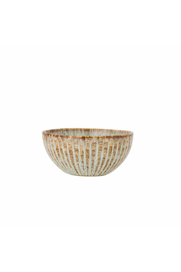 Creative Collection Fleur Skål, Natur, Stengods D11xH5,5 cm, 6-pack