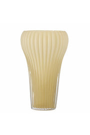 Bloomingville Averie vas, gul, glas D17xH28 cm
