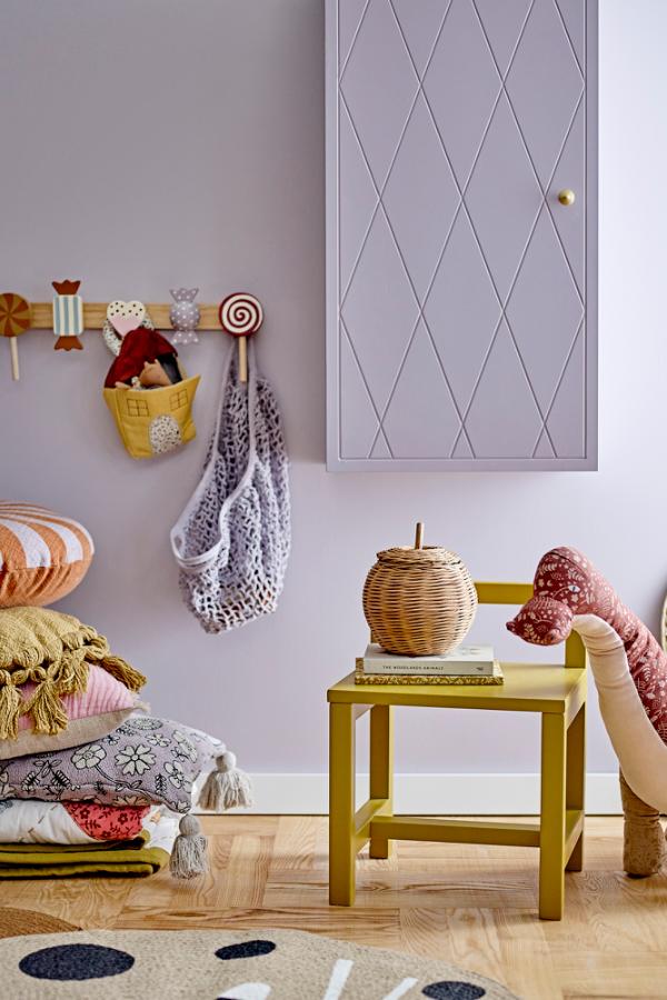 Bloomingville Mini Naffie-matta, brun, jute L104xH100 cm