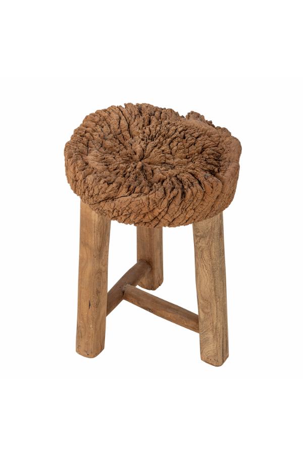 Bloomingville Delray Pall, Natur, Återvunnet Trä D33xH46 cm