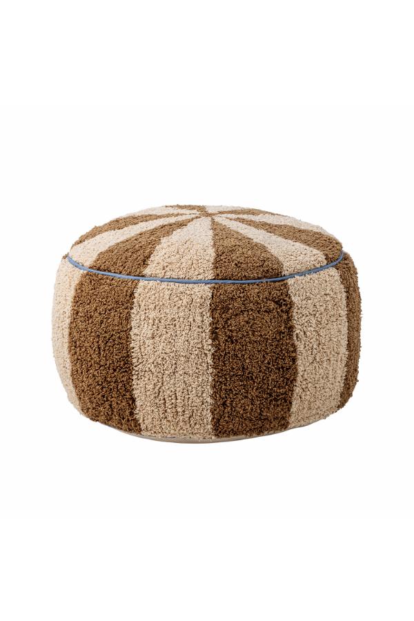 Bloomingville Mini Charoline Puff, Multifärgad, Bomull D44xH26 cm