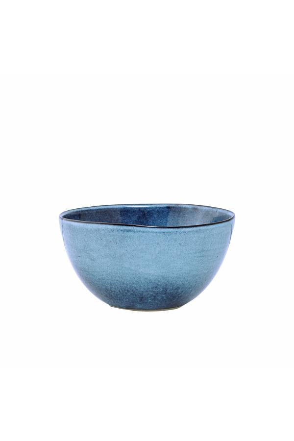 Bloomingville Sandrine Skål, Blå, Stengods D15xH8 cm, 6-pack