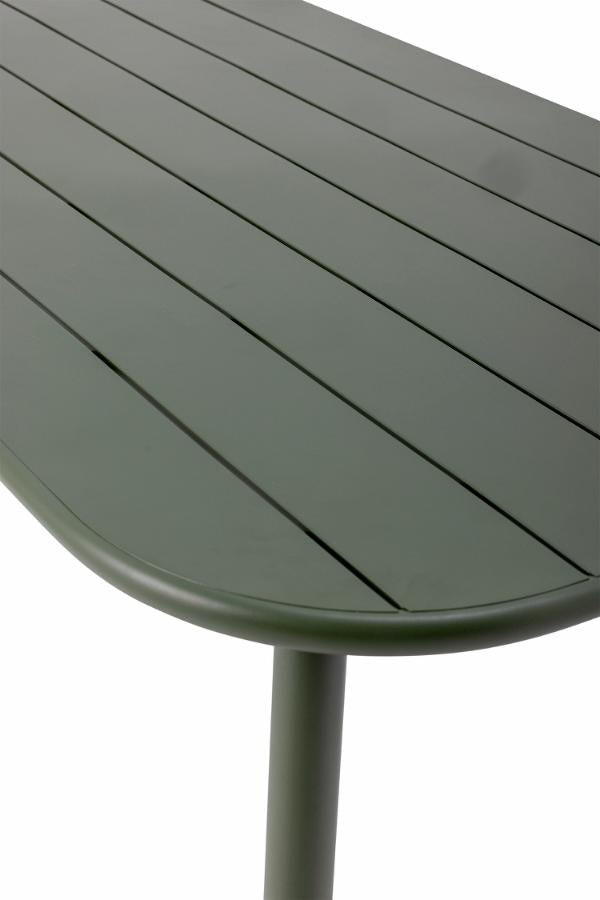 Bloomingville Calana matbord, grönt, metall L160xH75xB90 cm