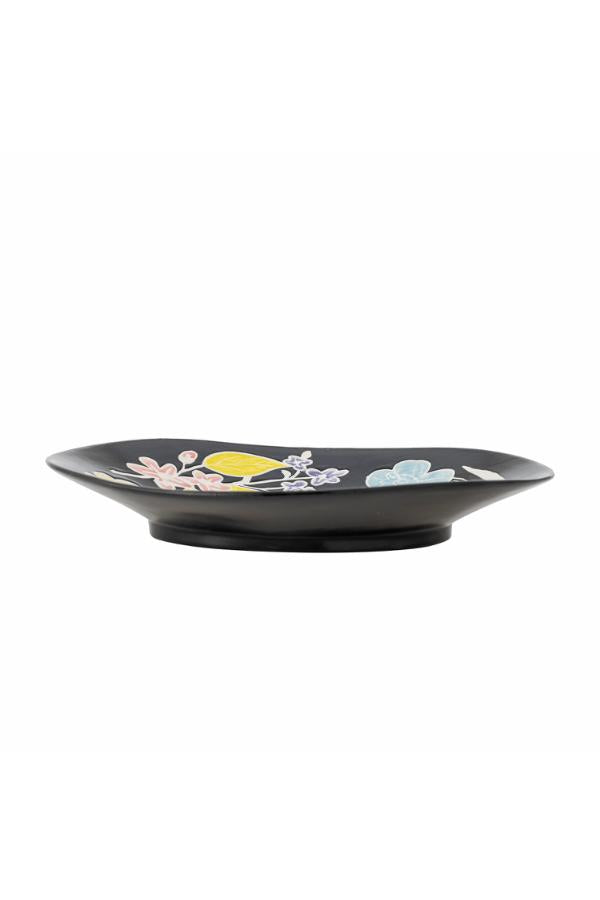 Bloomingville Amberly Serveringsfat, Multi, Stengods L26xH3,5xB25 cm, 6-pack
