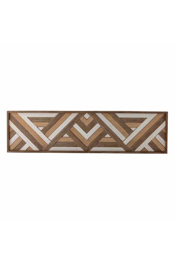 Creative Collection Lunna Väggdekoration, Brun, MDF L122xH33xB4 cm