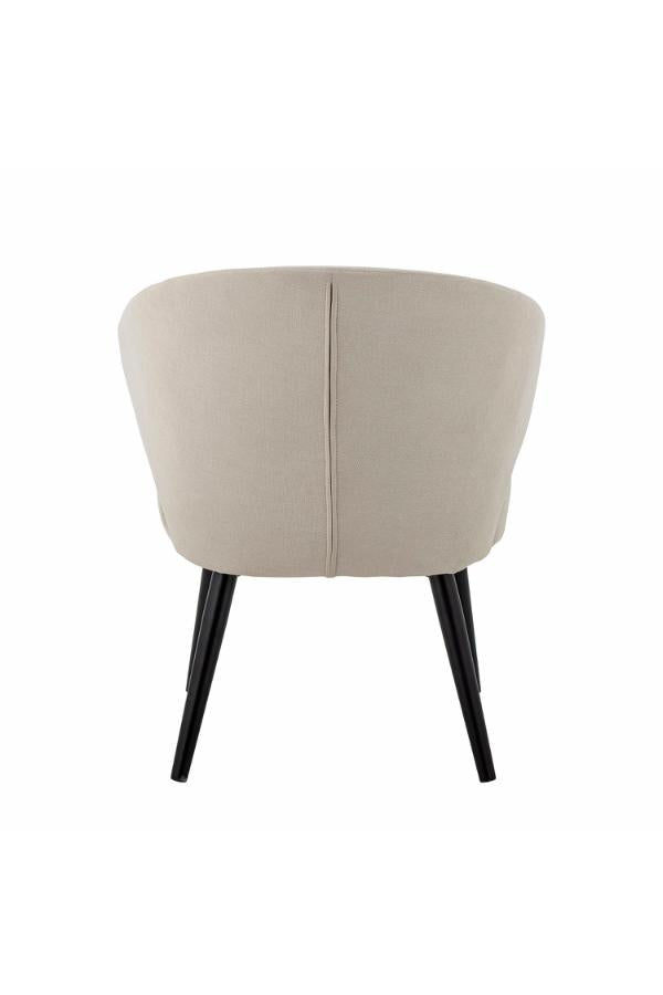 Bloomingville Loon Lounge Chair, Natur, Polyester L63xH79xB70 cm