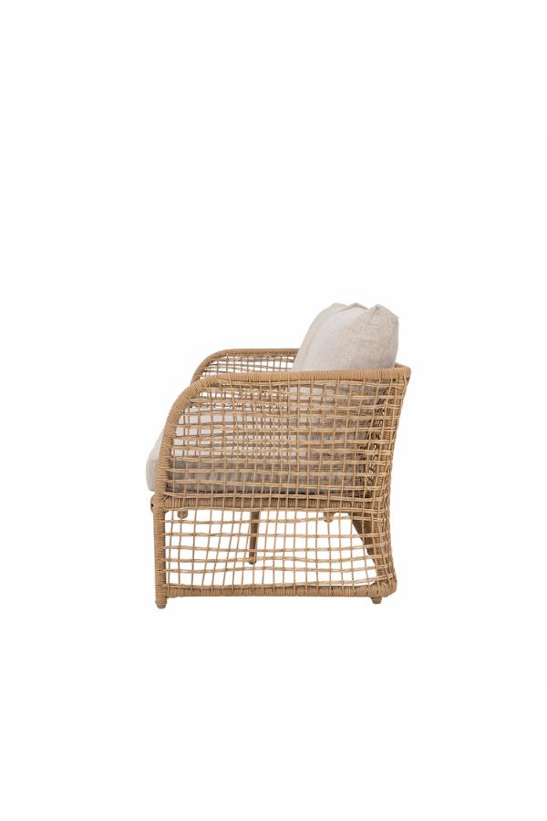 Bloomingville Penzano soffa, natur, polyrotting L164xH70xB72 cm