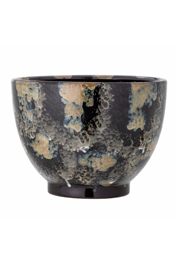 Creative Collection Sayed Blomkruka, Blå, Stengods D34xH25 cm