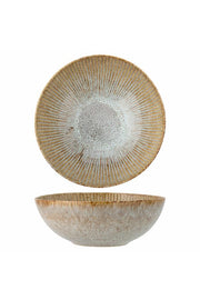 Creative Collection Fleur Skål, Natur, Stengods D27xH8,5 cm, 2-pack