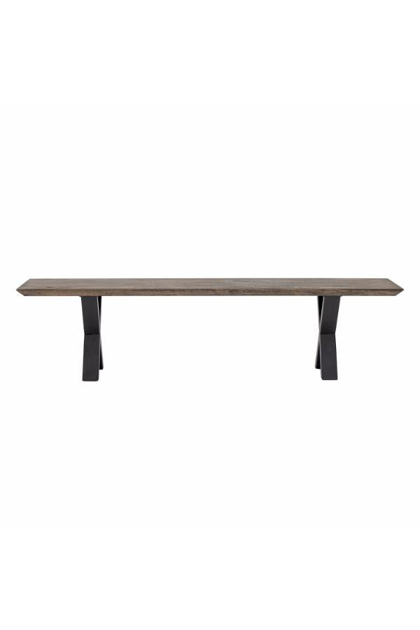 Bloomingville Maldon bänk, brun, FSC ® 100%, ek L190xH47xB37 cm