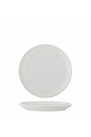 Bloomingville Addison Tallrik, Vit, Stengods D20xH2 cm, 6-pack