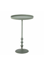 Bloomingville Anjou Sidobord, Grönt, Aluminium D37xH57 cm