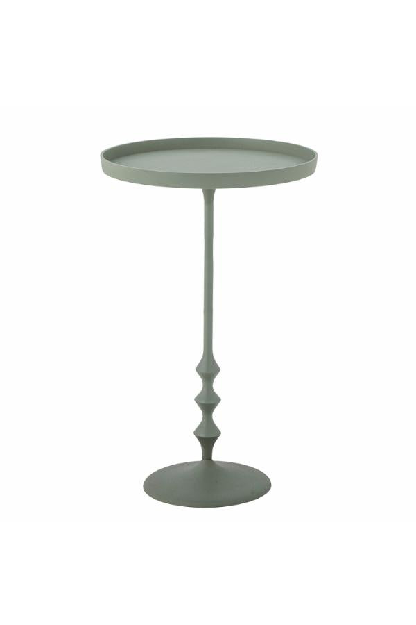 Bloomingville Anjou Sidobord, Grönt, Aluminium D37xH57 cm