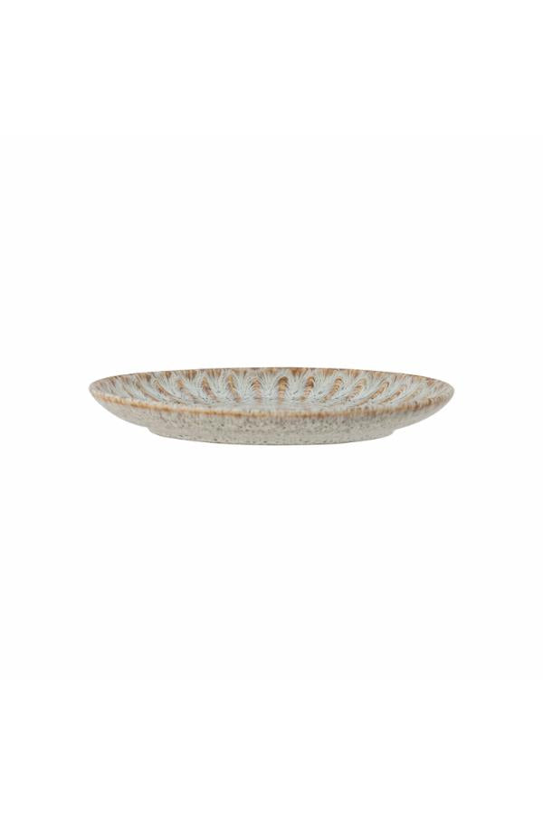 Creative Collection Fleurfat, Natur, Stengods D21xH2,5 cm, 6-pack