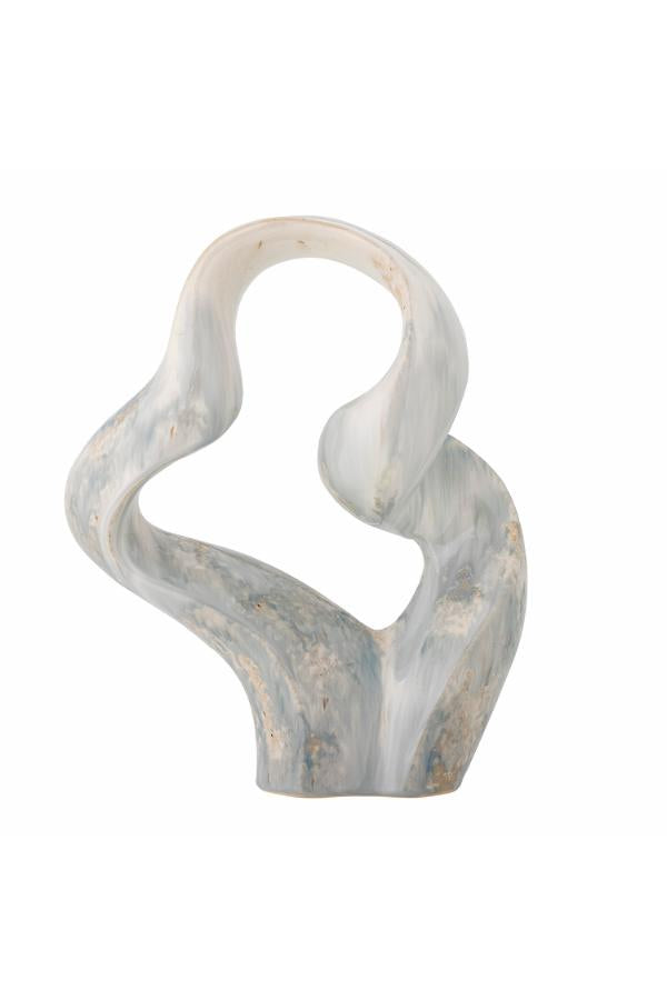 Bloomingville Rouyi Deco, Grå, Stengods L28xH34,5xB12 cm