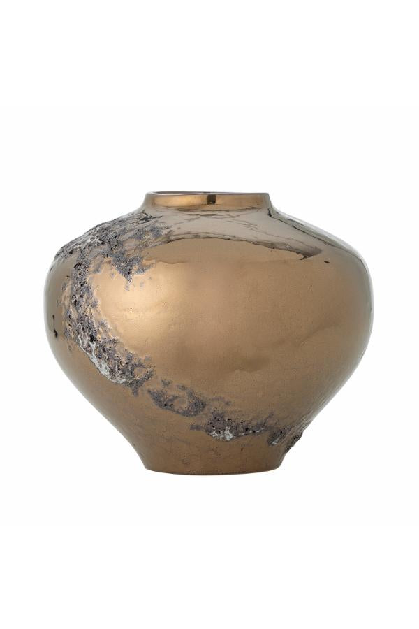 Bloomingville Ellison Vas, Brons, Stengods D26xH21 cm