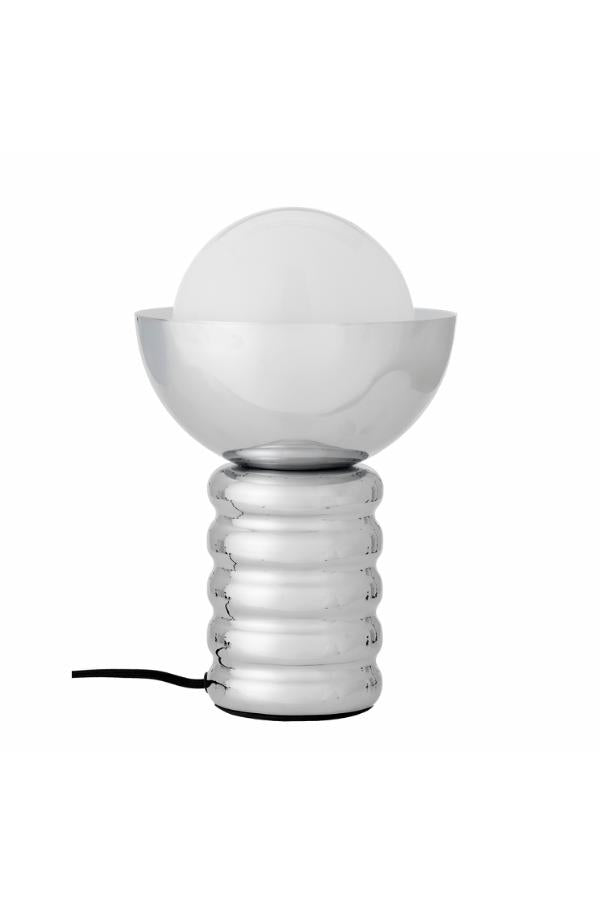 Bloomingville Spike bordslampa, Silver, Metall D20xH32 cm