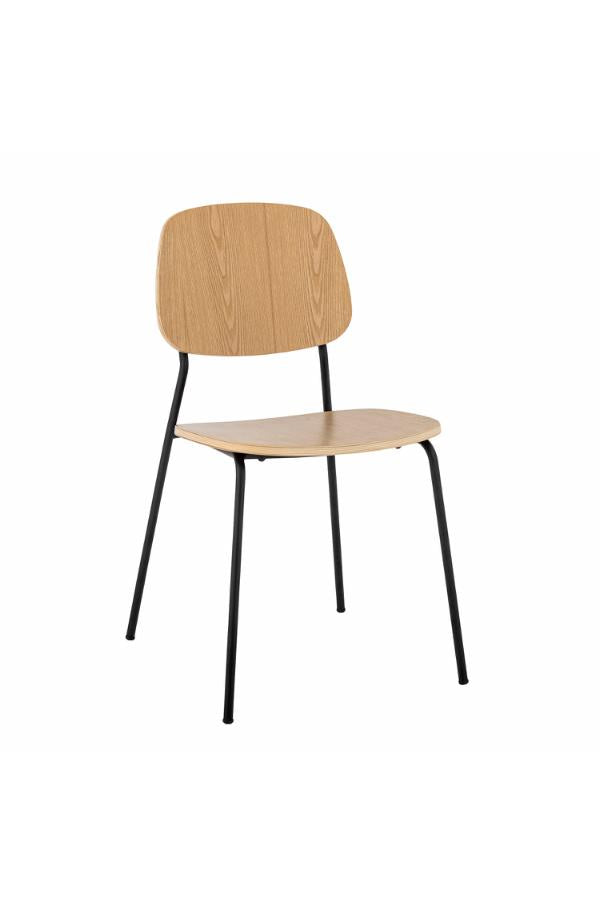 Bloomingville, Monza Matstol, Natur, Plywood L45xH83xB52 cm, 2-pack