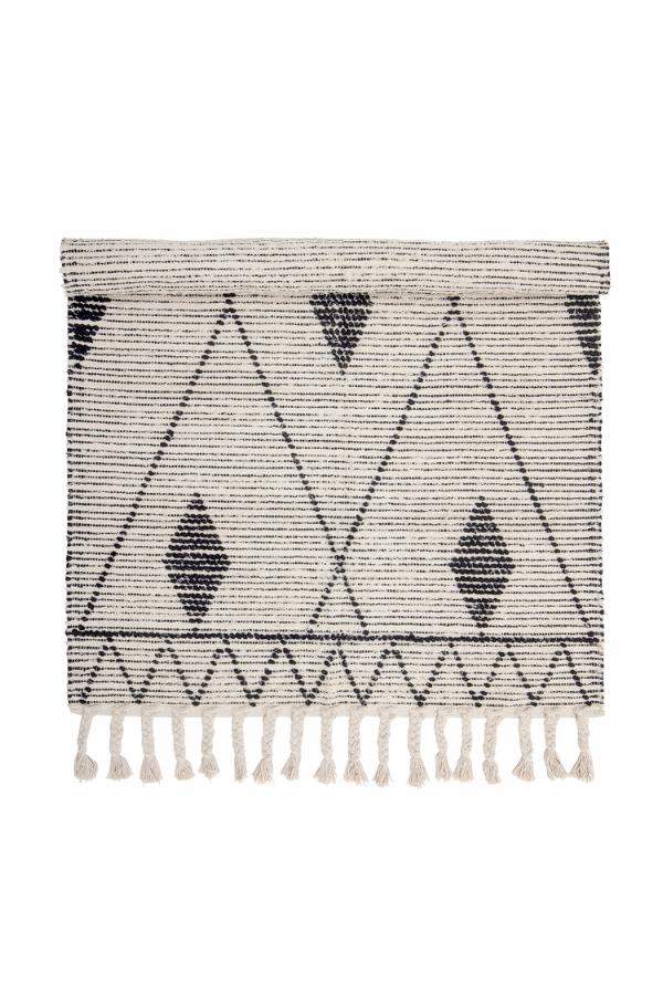 Bloomingville, Creative Collection Yuki-matta, natur, bomull L180xB120 cm