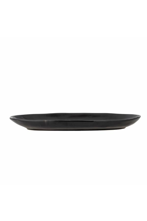 Bloomingville Amberly Serveringsfat, Multi, Stengods L41xH4xB19,5 cm, 6-pack