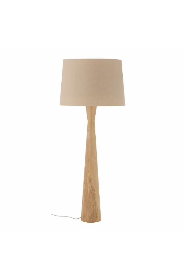 Creative Collection Leonor Golvlampa, Natur, Gummiträ D45xH130 cm