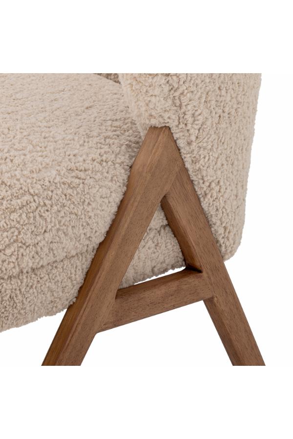 Bloomingville Camino Lounge Chair, Natur, FSC ® 100%, Gummiträ L68xH80xB70 cm