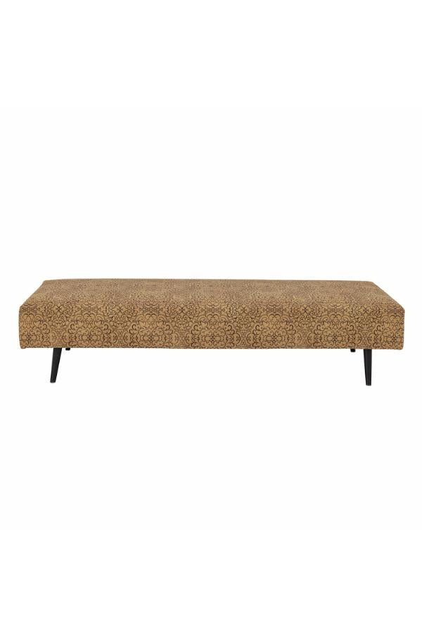 Bloomingville Gulli Dagbädd, Gul, FSC® Mix , Bomull L200xH43xB80 cm
