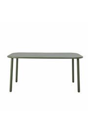 Bloomingville Calana matbord, grönt, metall L160xH75xB90 cm