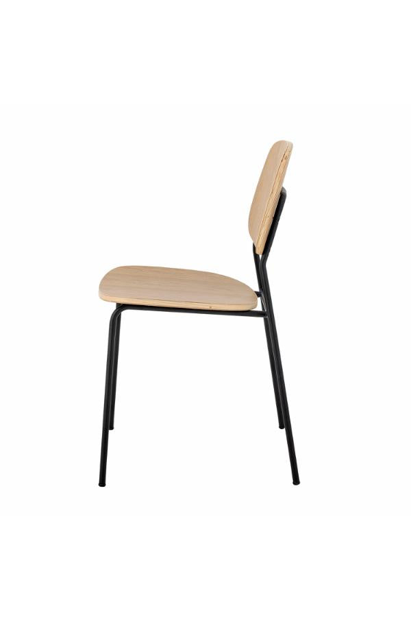 Bloomingville, Monza Matstol, Natur, Plywood L45xH83xB52 cm, 2-pack