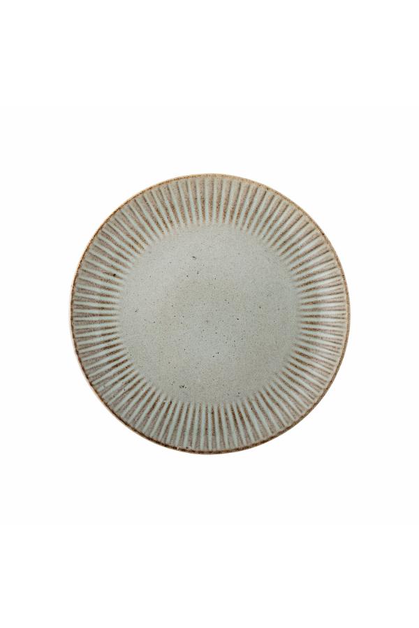 Creative Collection Fleurfat, Natur, Stengods D21xH2,5 cm, 6-pack