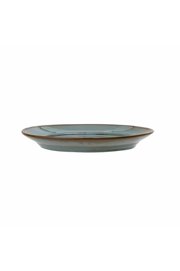 Bloomingville Pixie Tallrik, Grön, Stengods D20 cm, 6-pack