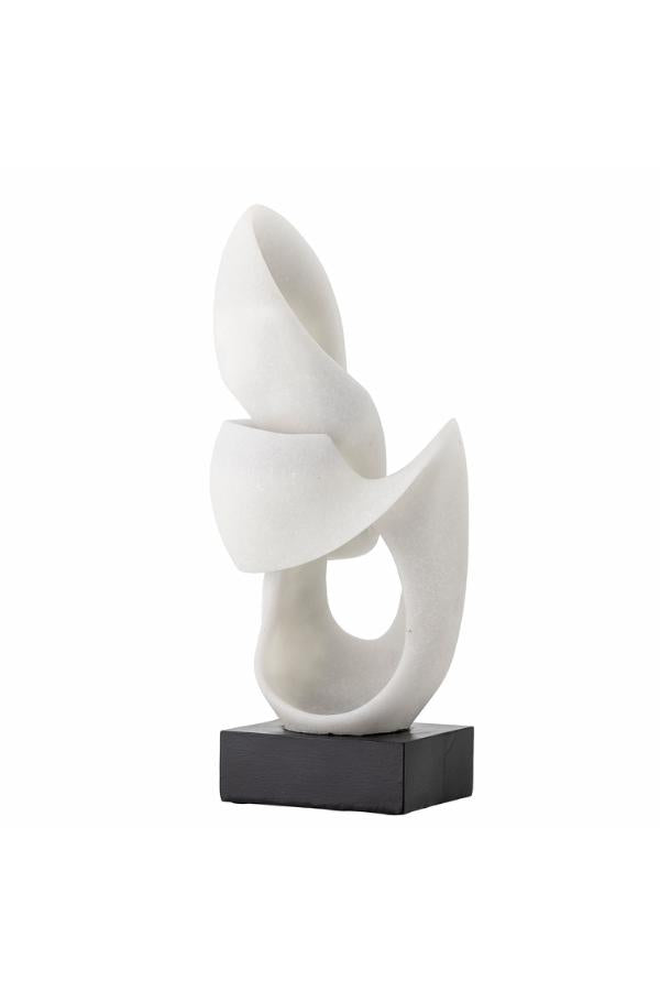 Bloomingville Alistair Deco, Vit, Polyresin L19xH43xB12 cm