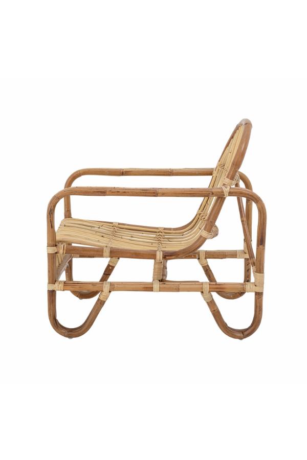 Bloomingville Baal Lounge Chair, Natur, Rotting L61xH75xB77 cm