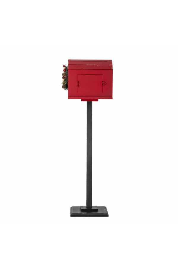 Bloomingville Carlo Deco, Röd, MDF L26xH82xB18 cm