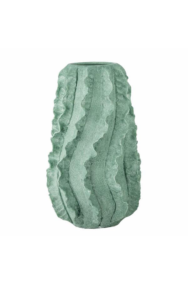 Creative Collection Natika Deco Vas, Grön, Terrakotta D23xH37 cm