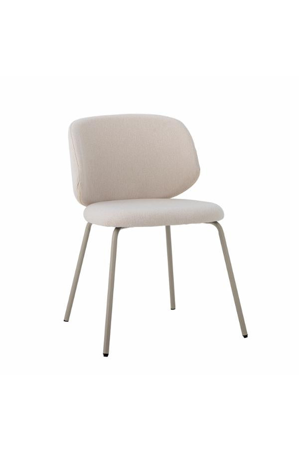 Bloomingville, Ponte Matstol, Grå, Polyester L53xH77xB55 cm, 2-pack