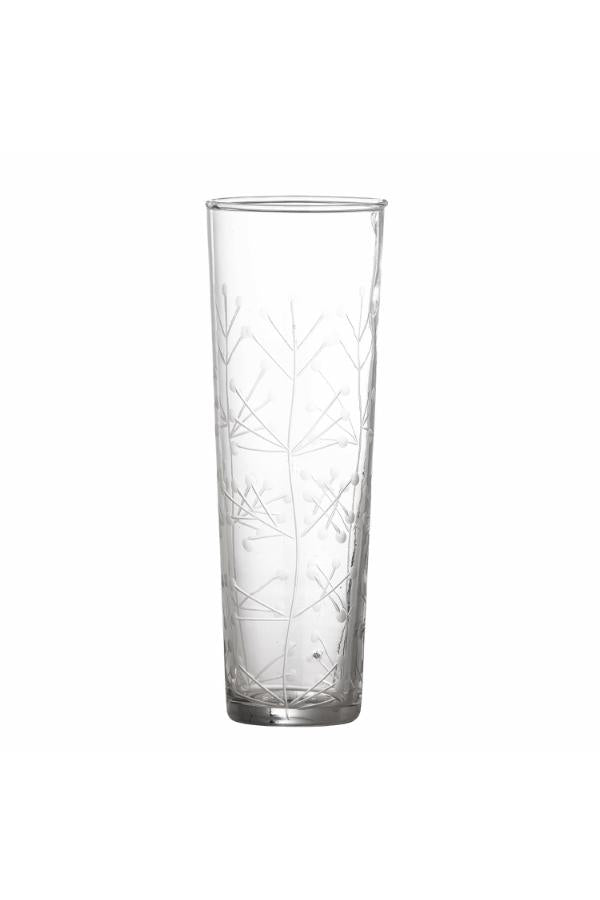 Bloomingville Aki dricksglas, klart, återvunnet glas D5,5xH17,5 cm, 3-pack