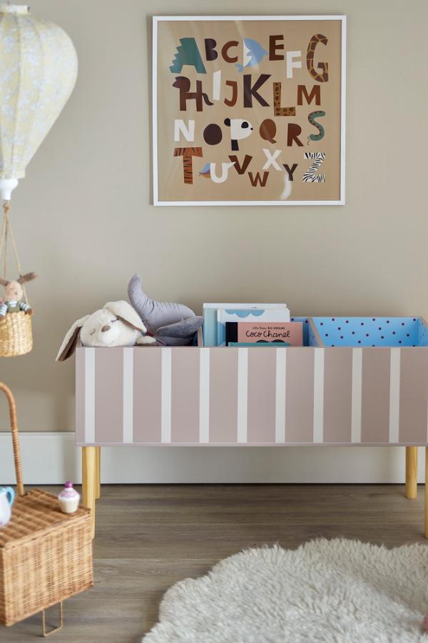 Bloomingville Mini Salam Bokställ, Brunt, FSC ® 100%, MDF L90xH50xB30 cm