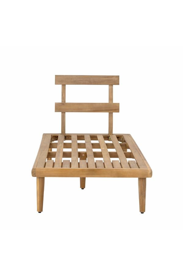 Bloomingville Cesano Loungeset, Nature, FSC ® 100%, Acacia T:L90xH25xB50/S:L149xH70xB65/C:L150xB65, Set om 3