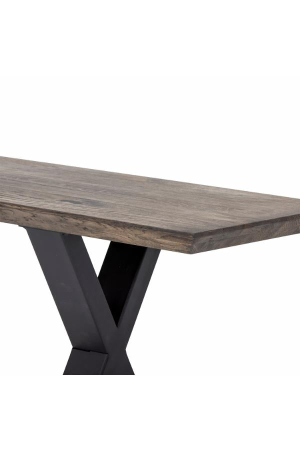 Bloomingville Maldon bänk, brun, FSC ® 100%, ek L190xH47xB37 cm
