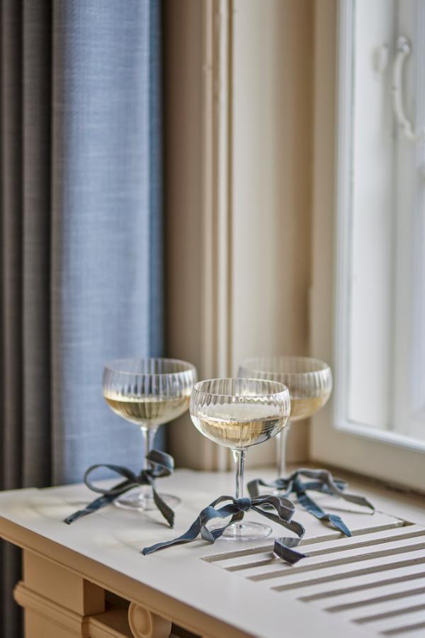 Bloomingville Astrid Champagneglas, Multipack, Klart, Glas D11xH15,5 cm, Set om 6
