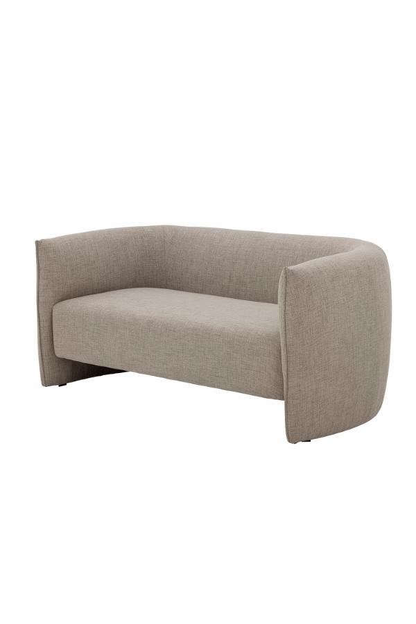 Bloomingville Bacio Soffa, Natur, Återvunnen Polyester L168xH74xB87 cm