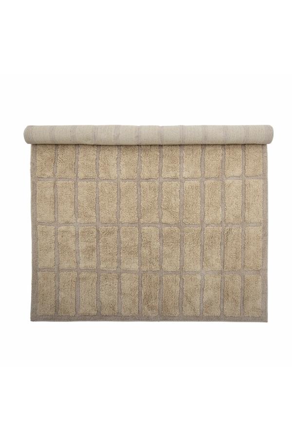 Bloomingville Valfri matta, natur, bomull L210xB150 cm