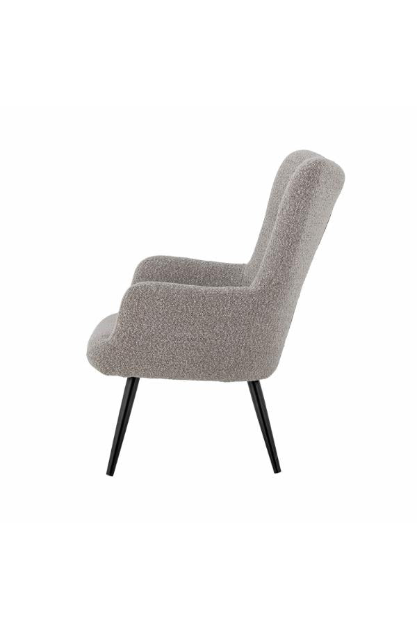 Bloomingville Perry Loungefåtölj, Natur, Polyester L71xH100xB71 cm