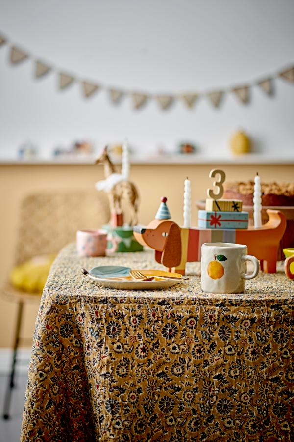 Bloomingville mini Charlie födelsedagsdekoration, multifärgad, FSC ® 100%, MDF L28xH14xB5 cm